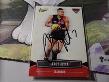 ✺Hand Signed✺ AFL 2013 Select Essendon Bombers -Leroy JETTA Card No.59
