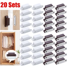 20 Pack Magnetic Cabinet & Door Latch/Catch Closures Kitchen Cabinet Cupboard 