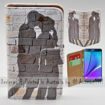 For Samsung Galaxy Note Series - Kissing Couple Print Mobile Phone Case Cover
