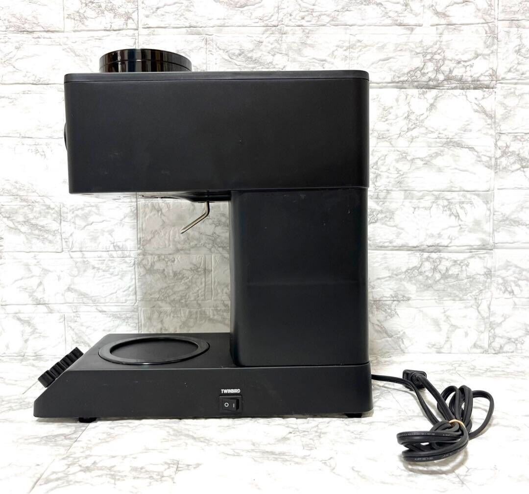TWINBIRD CM-D457B Full Automatic Coffee Maker Black Japan TWINBIRD CM-D457B Full Automatic Coffee Maker Black Japan
