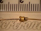 C-CR2 diode axial Tunneldiode golden body & leads collectible vintage
