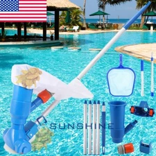 Swimming Pool Spa Suction Vacuum Head Cleaner Cleaning Kit Pool Accessories Tool