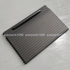 Front Console Cup Holder Roller Blind Cover Black for 2003-2010 Porsche Cayenne