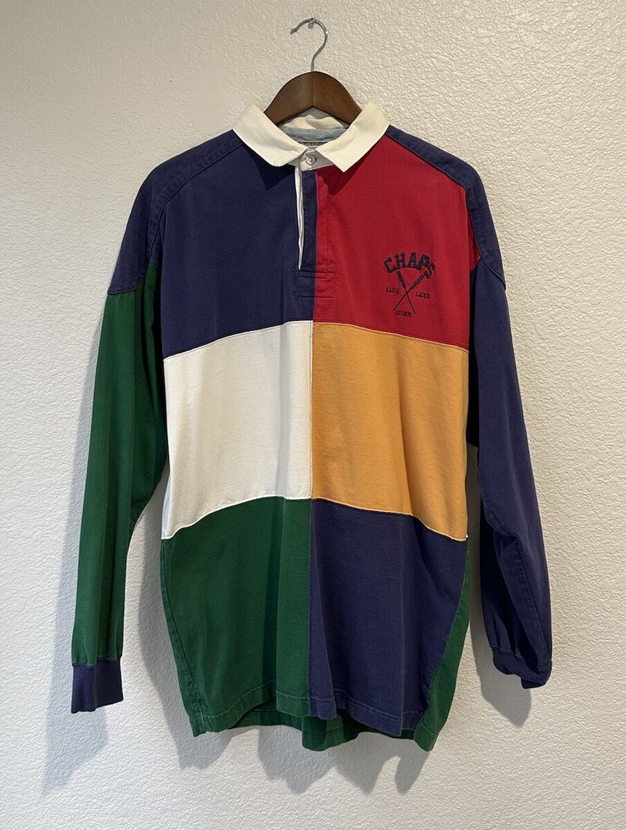 VINTAGE Chaps Ralph Lauren Rugby Polo Shirt Adult XL VINTAGE Chaps Ralph Lauren Rugby Polo Shirt Adult XL