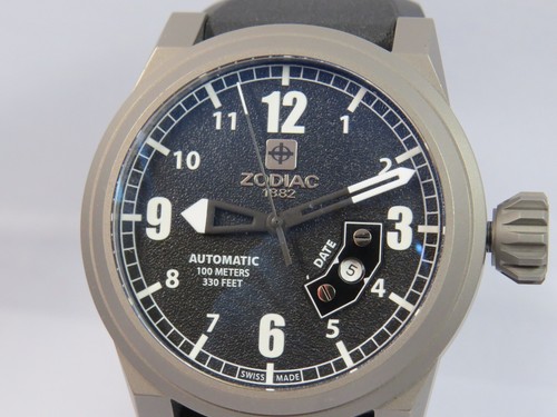 Reloj ZODIAC 48mm Edición LIMITADA ZMX-04 Automático TITANIO 492/5000. Rf ZO8510 - Imagen 2 de 14
