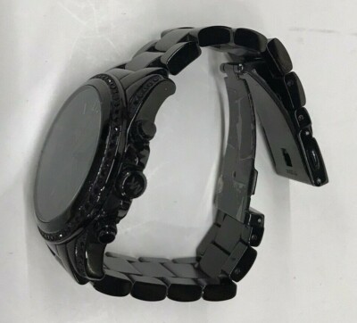 Michael Kors MK-5686 Blair Black S/Steel Chrono. Crystal  display picture 2