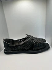 Men’s Mexican Leather Huarache Sandals – Pachuco Size 10 | Huaraches de Piel | 