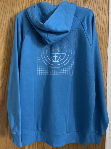 Herren Under Armour Rival Fleece Mountain Hoodie Sweatshirt groß. - Bild 2 von 2