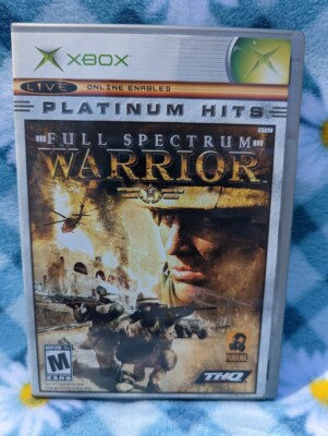 Full Spectrum Warrior  Microsoft Xbox Game Working Complete Tested Nice Disc
