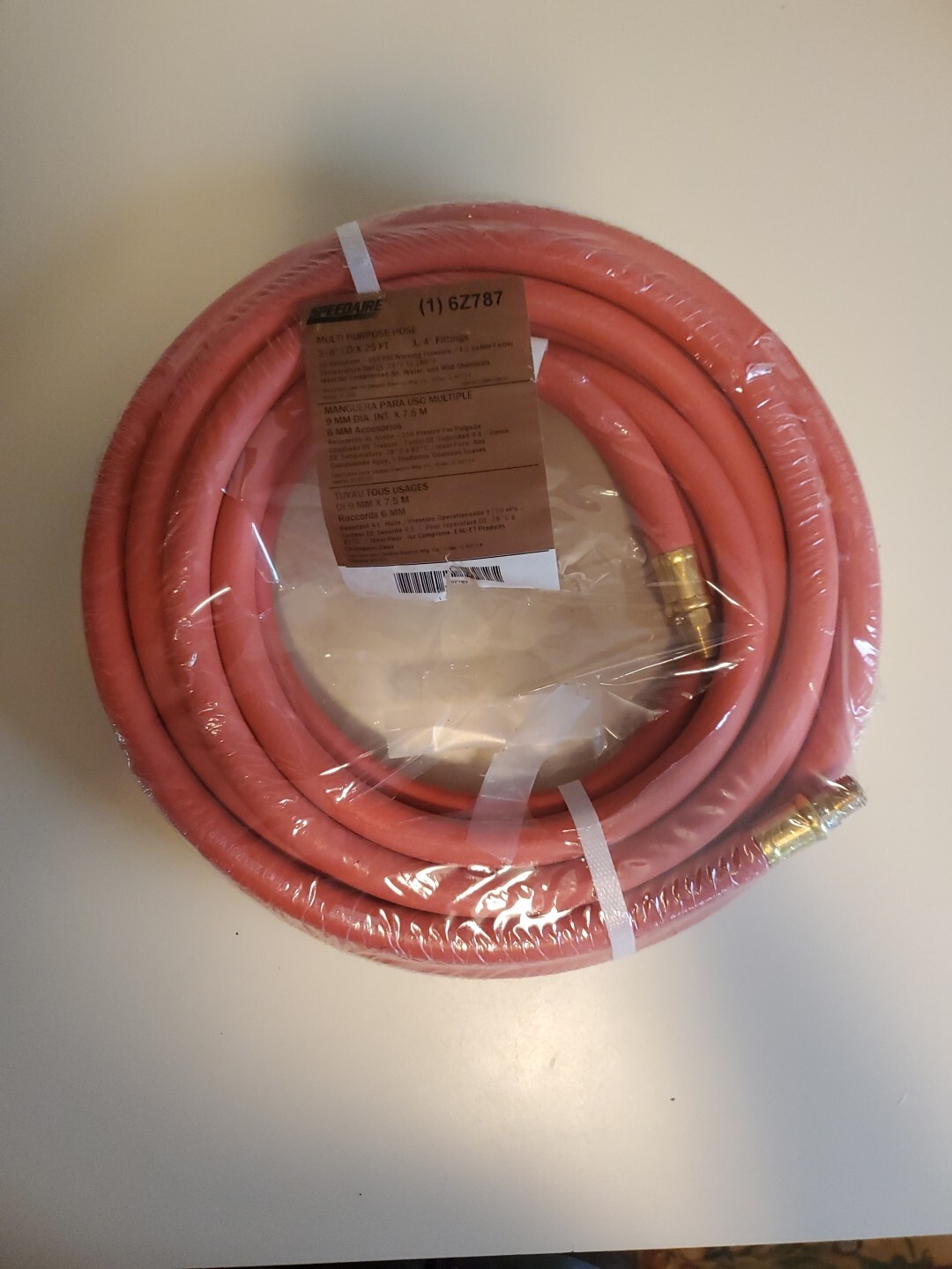 RapidAir 3/8 In By 50 Ft Dual Arm Auto Rewind Alloy Steel Hose Reel Blue - Foto 8