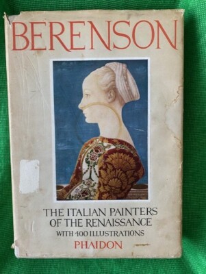 BERENSON . THE ITALIAN PAINTERS OF THE RENAISSANCE. 4th Ed. HB DJ 1956