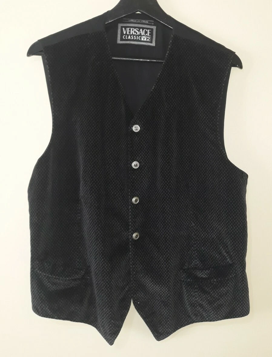 Vintage versace best sale vest