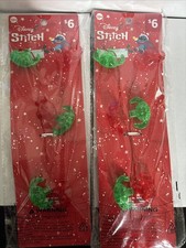 2 Pack - Disney Lilo And Stich Light Up Necklaces - NEW