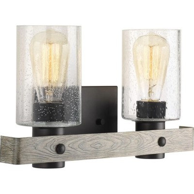 Progress Lighting P300124-143 Gulliver 2 Light 15-1/2''W Bathroom - Grey