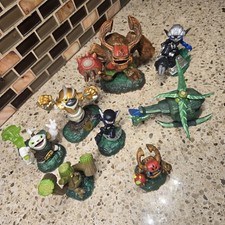 Skylanders Lot of 8 - Life Element Figures incl Tree Rex  More C1