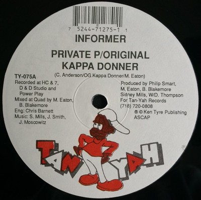 Private P Featuring Cappadonna - Informer (12'', Single) (Mint (M)) 3053352016