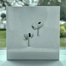 Apple AirPods Pro 2nd Gen White Bluetooth with MagSafe USB-C Charging Case