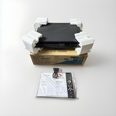 Denon DVD-1800BD Blu-Ray Player w/ Remote RC-1090 Tested Fully Functional