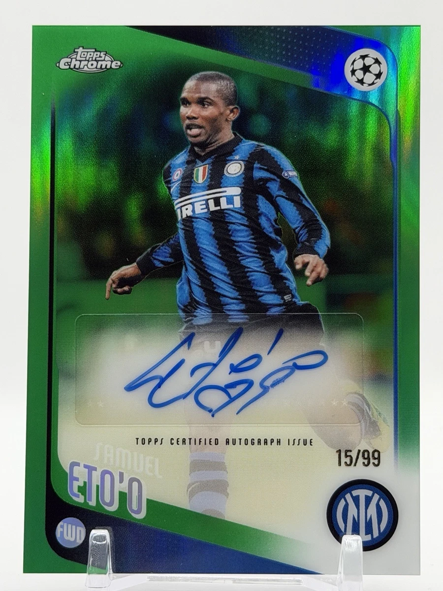 Inter Milan Soccer Autographed Sports Trading Cards & Accessories
