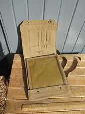 WW2 British Army '37 Webbing Map case dated 1944  (S