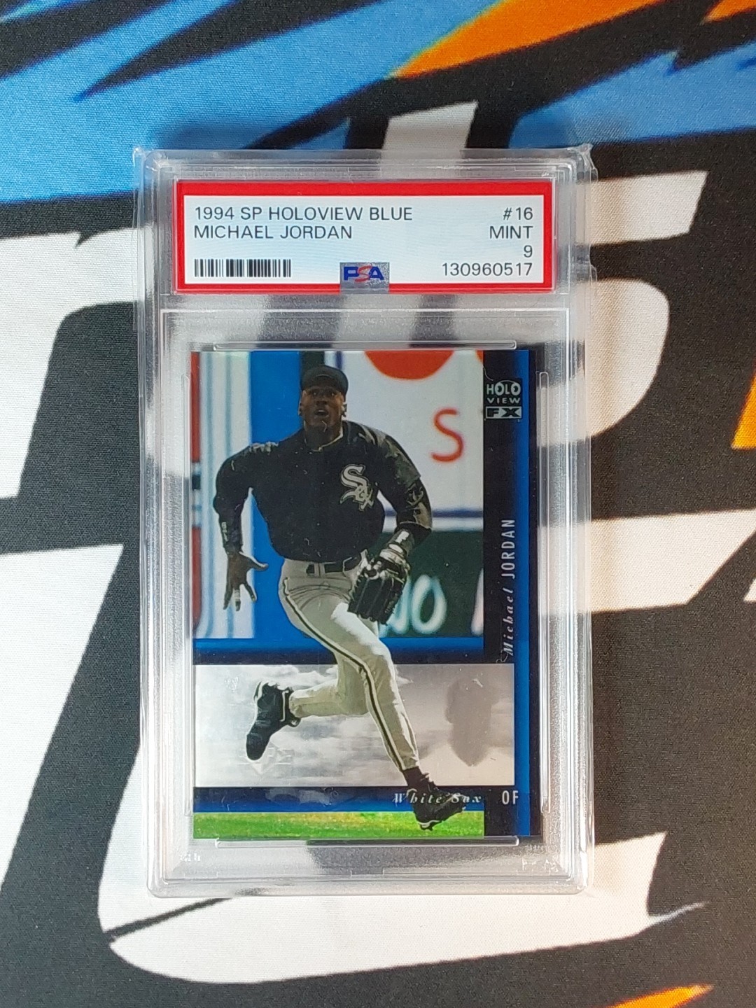 1994 Upper Deck SP Holoview FX Blue Michael Jordan #16 "PSA 9" (GOAT) 🔥RARE🔥