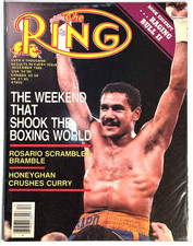 Ring Magazine December 1986 - Edwin Rosario