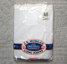 Vintage J. E. Morgan Mens Long Johns Pants Thermal Underwear Bottoms XL 42-44 