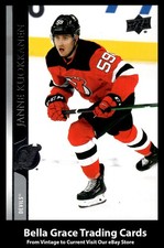 2020-21 Upper Deck Janne Kuokkanen #582 New Jersey Devils NHL Hockey