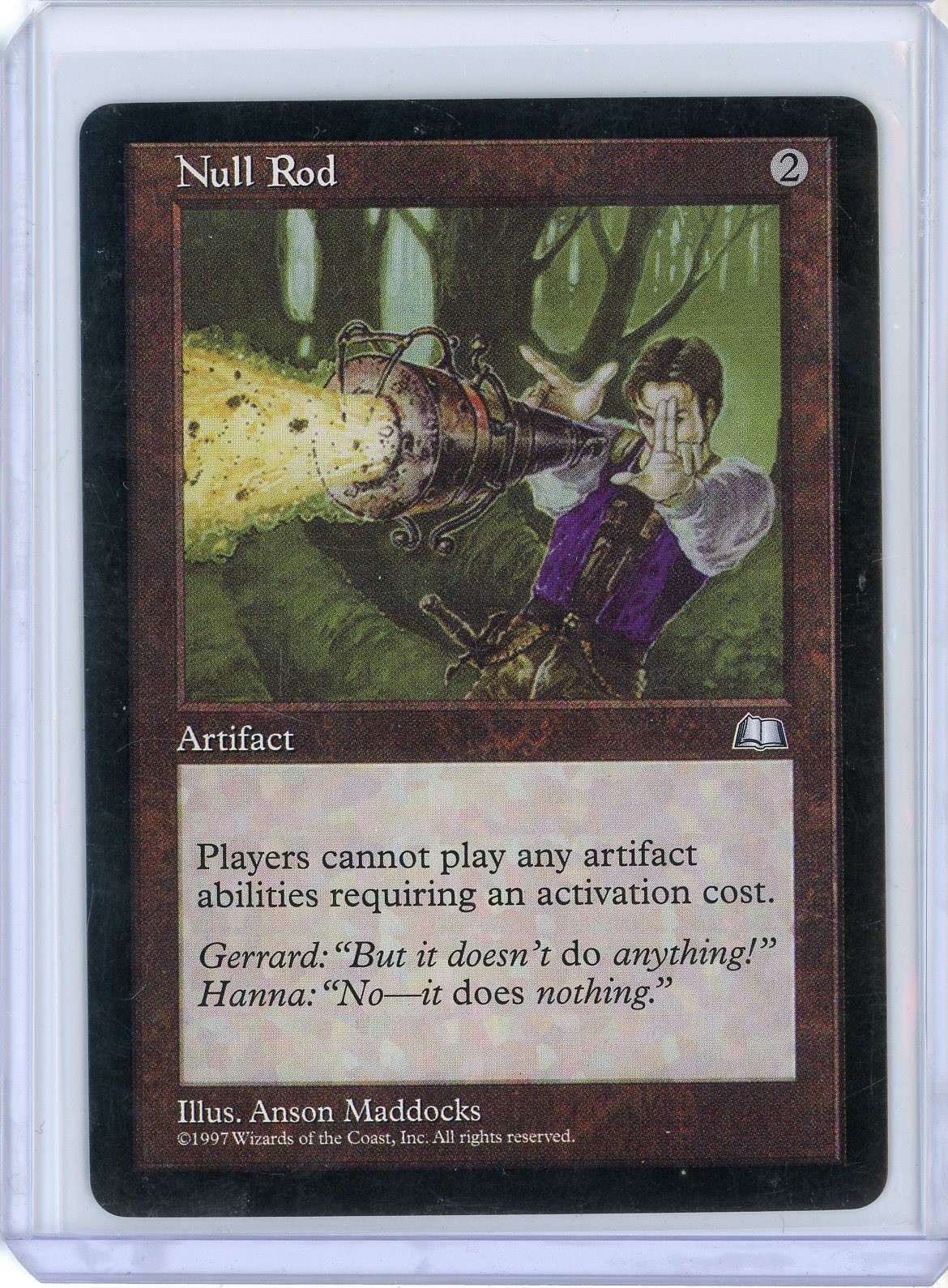 MTG Null Rod Weatherlight LP/MP