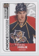 2008-09 Upper Deck Collector's Choice Choice Rookies Michael Frolik #215 0v5