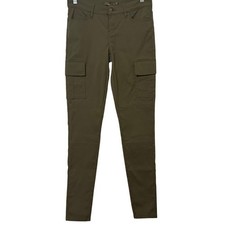 prAna Dark Green Meme Skinny Nylon Outdoor Cargo Hiking Pants Womens 2