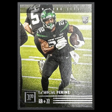 LaMical Perine Rookie #PA-29 2020 Panini Chronicles New York Jets Football Card