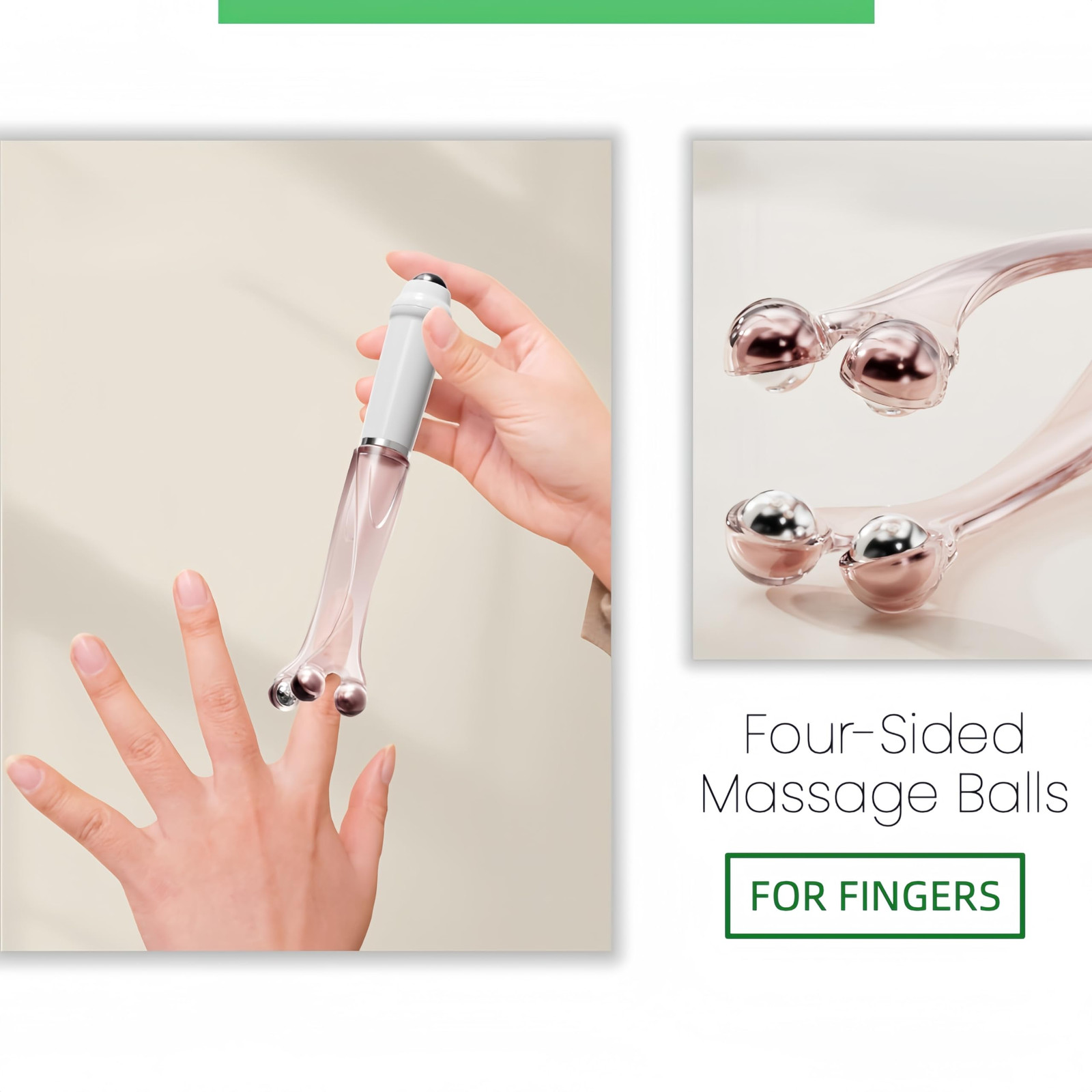 Finger Massager Roller, Hand Massage Tool, Improves Circulation, Relieves Art...