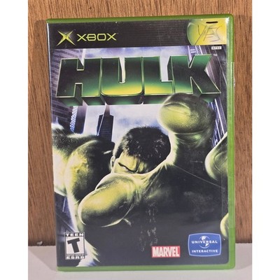 Hulk Original Xbox Game Complete CIB Marvel Universal Interactive