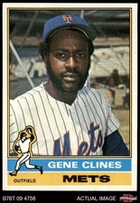 1976 Topps #417 Gene Clines Mets 8 - NM/MT