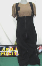 USED US Army Gen III Overalls Cold Weather Fleece Black Polartec Military Med Ex