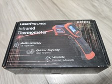 KIZEN Infrared Thermometer LaserPro LP300 Handheld Temperature Gun Orange