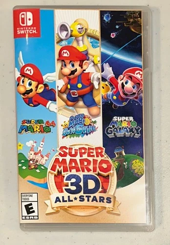 USED Super Mario 3D All-Stars, Nintendo Switch Game - Adult Owned!