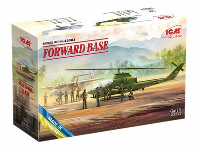 Forward base Cobra AH-1G+Bronco OV-10A / 1:48 - ICM