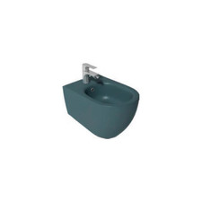 BIDET SUSPENDU SANS JANTE BATHCORE SÉRIE INFINITY 53X36,5XH40 CM COULEUR VERT...