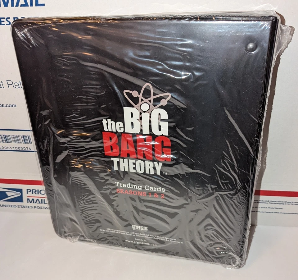 2012 Big Bang Theory Seasons 1-2 Factory Sealed Card Binder w/Exclusive Card - Image 2 of 2