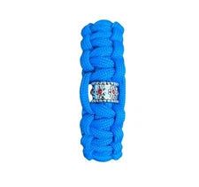 Paracord bracelet Handmade Blue With Bead In Middle Length 7”