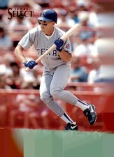 1993 Select Rookie & Traded #35T David Hulse Texas Rangers Card. rookie card picture
