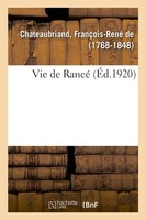 FrançOis-René De Chateaubriand | Vie De Rancé | Taschenbuch | FranzöSisch (2018)