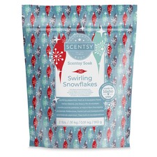 Swirling Snowflakes Scentsy Bath Soak  NEW