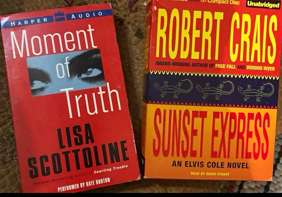 Lisa Scottoline Moment of Truth Harper Audio Abridged Cassette Kate Burton 6hr