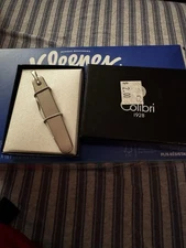 Vintage Colibri 1928 Money Clip in Original Box Silver Tone