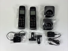 2x New Panasonic KX-TGD560 Link2Cell Bluetooth Cordless Phone Handset *NO BATTS*