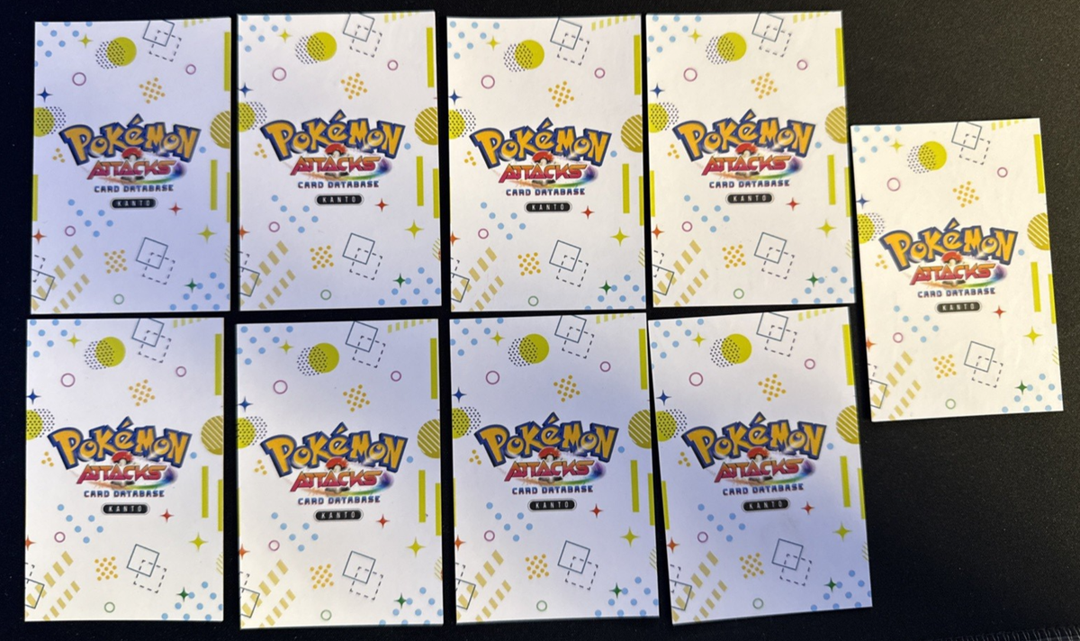 pokemon trading figure game cards X Attack Pokemon Trainer Card - Pokemon Trading Figure Game 8/8