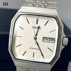 Vtg1995 [N.Mint/Box] Seiko Chronos 5H23-5100 Silver 32mm Qz Men's Watch US Stock